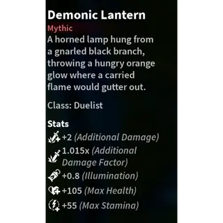 Get Demonic Lantern (Service) | Slayers 2