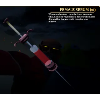 Female Serum | Attack On Titan Revolution (AOTR)