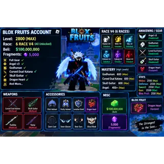 Blox fruits account