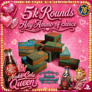 5k Rounds - Any Ammo Type