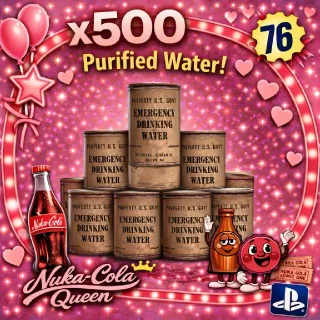 X500 Purified Water