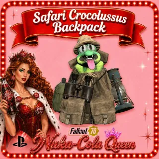 Safari Crocolussus Backpack Plan