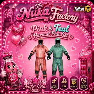 Hazmat Suits Pink & Teal (PLANS)