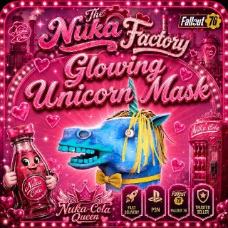 Glowing Unicorn Mask