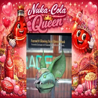 Glowing Scorchbeast Mask