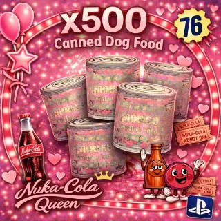 Canned Dog Food X500