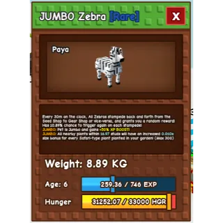 Grow a Garden Collector's Pet