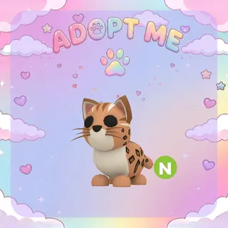 Leopard Cat Neon