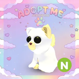 Neon Ghostly Cat