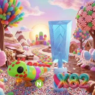 X82 Candy Chisel + Gummy Guana Neon