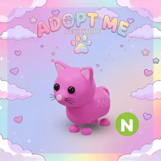Pink Cat Neon