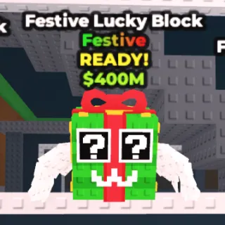 5x Festive Lucky Block