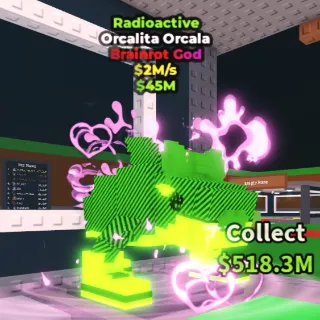 Orcalita Orcala Radioactive