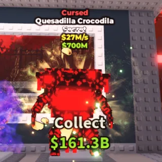 Quesadilla Crocodila Cursed 27M/S