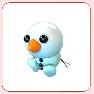 Snowman Plushie Friend