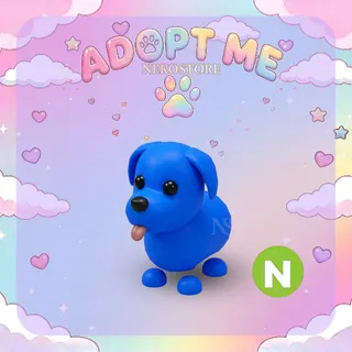 Blue Dog Neon