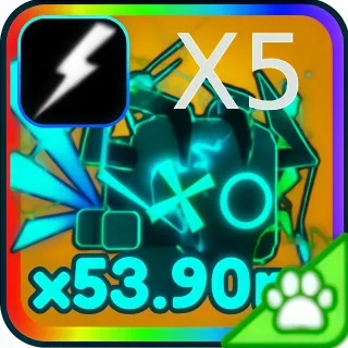 5X Electrical Glitch Rainbow Electric - Tap Simulator