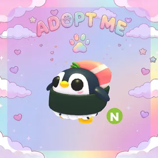 Sushi Penguin Neon