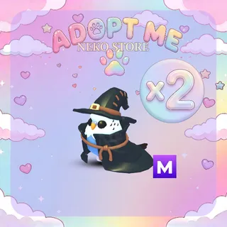 X2 Budgie Witch Mega -- Adopt Me 