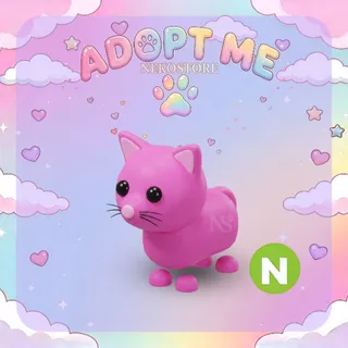 Pink Cat Neon