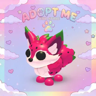 Dragonfruit Fox - Adopt Me 