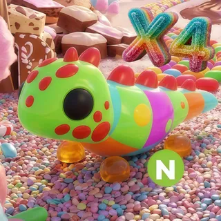 X4 Gummy Guana Neon