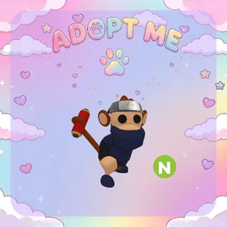Ninja Monkey Neon
