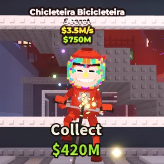 Chicleteira Bicicleteira
