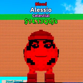 Blood Alessio 14.13Qd/s Escape Tsunami for Brainrots