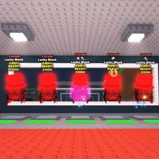 5x Lucky Block admin Cursed