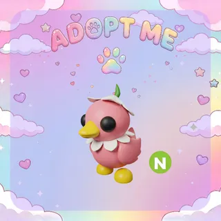 Flower Power Duckling Neon