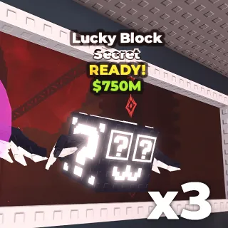 3X Secret Lucky block