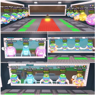 30 Egg Lucky Block + 3 Secret Lucky Block