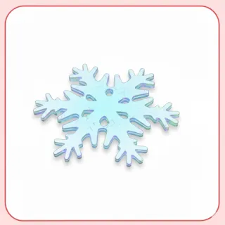 Snowflake Throwing Disc