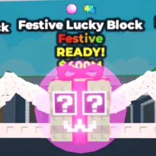 3x Festive Lucky Block Mutated