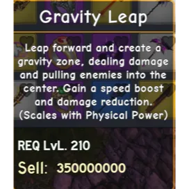 Dungeon Quest Gravity Leap