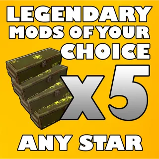 5 Legendary Mods