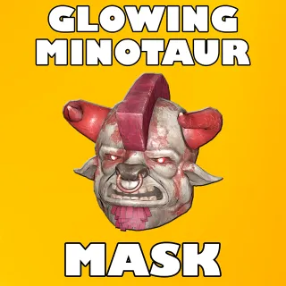 Fasnacht Glowing Minotaur Mask