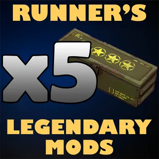 x5 Runner's Legendary Mods