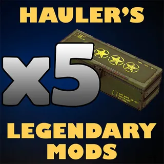 x5 Hauler's Legendary Mods