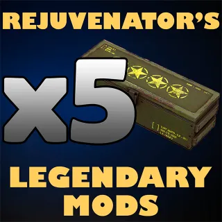 x5 Rejuvenator's Legendary Mods