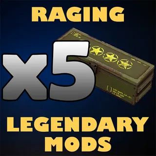 x5 Raging Legendary Mods