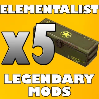 x5 Elementalist Legendary Mods