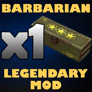 Barbarian Legendary Mod