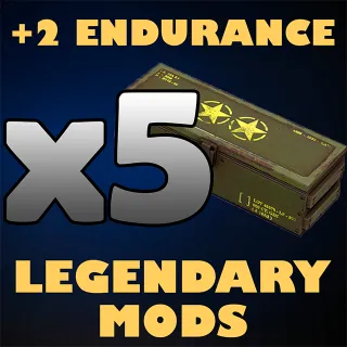x5 Endurance Legendary Mods