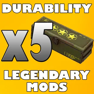 x5 Durability Legendary Mods