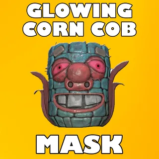 Fasnacht Glowing Corn Cob Mask