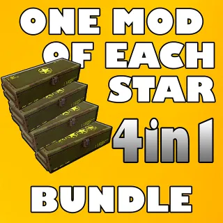 One Legendary Mod of each Star 4in1 Bundle
