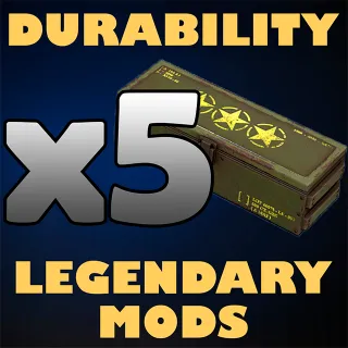 x5 Durability Legendary Mods