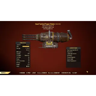 Quad Pepper Shakers on your choice